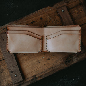 The Bifold Wallet - Natural
