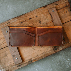 The Bifold Wallet - Amber